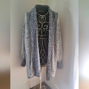 Vintage Women's Cardigan/Coatigan, Size L.
